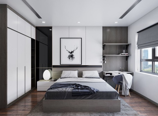 Nội thất phòng ngủ đẹp mang phong cách hiện đại