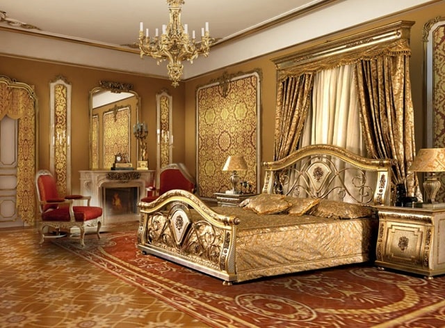 Mẫu nội thất phòng ngủ mang phong cách cổ điển của châu Âu