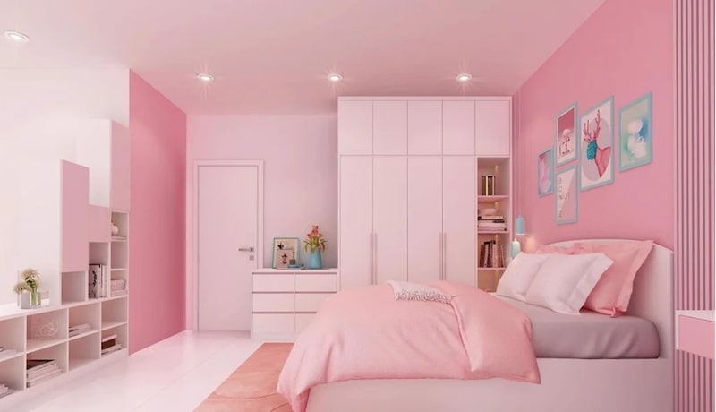 10 Mẫu phòng ngủ hiện đại đáng yêu dành cho bé gái