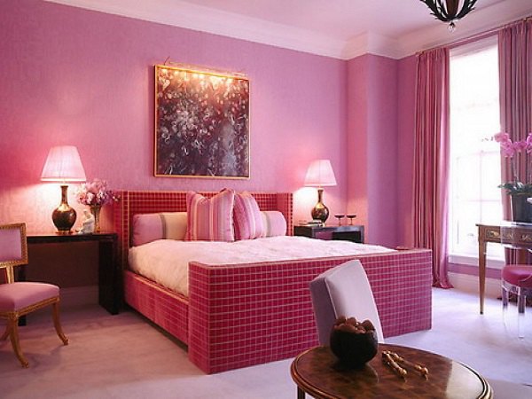 Ý nghĩa trang trí phòng ngủ màu hồng đẹp